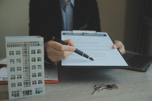 real-estate-agent-customer-signing-contract-buy-house-insurance-